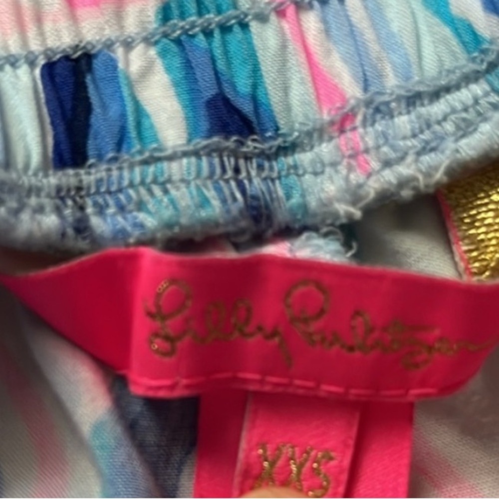Lilly Pulitzer Neilah Reel Nauti Engineered Shorts, Size XXS. Skim Blue. - Picture 3 of 12